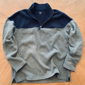 Lands' End 3/4 Zip Fleece - Size M